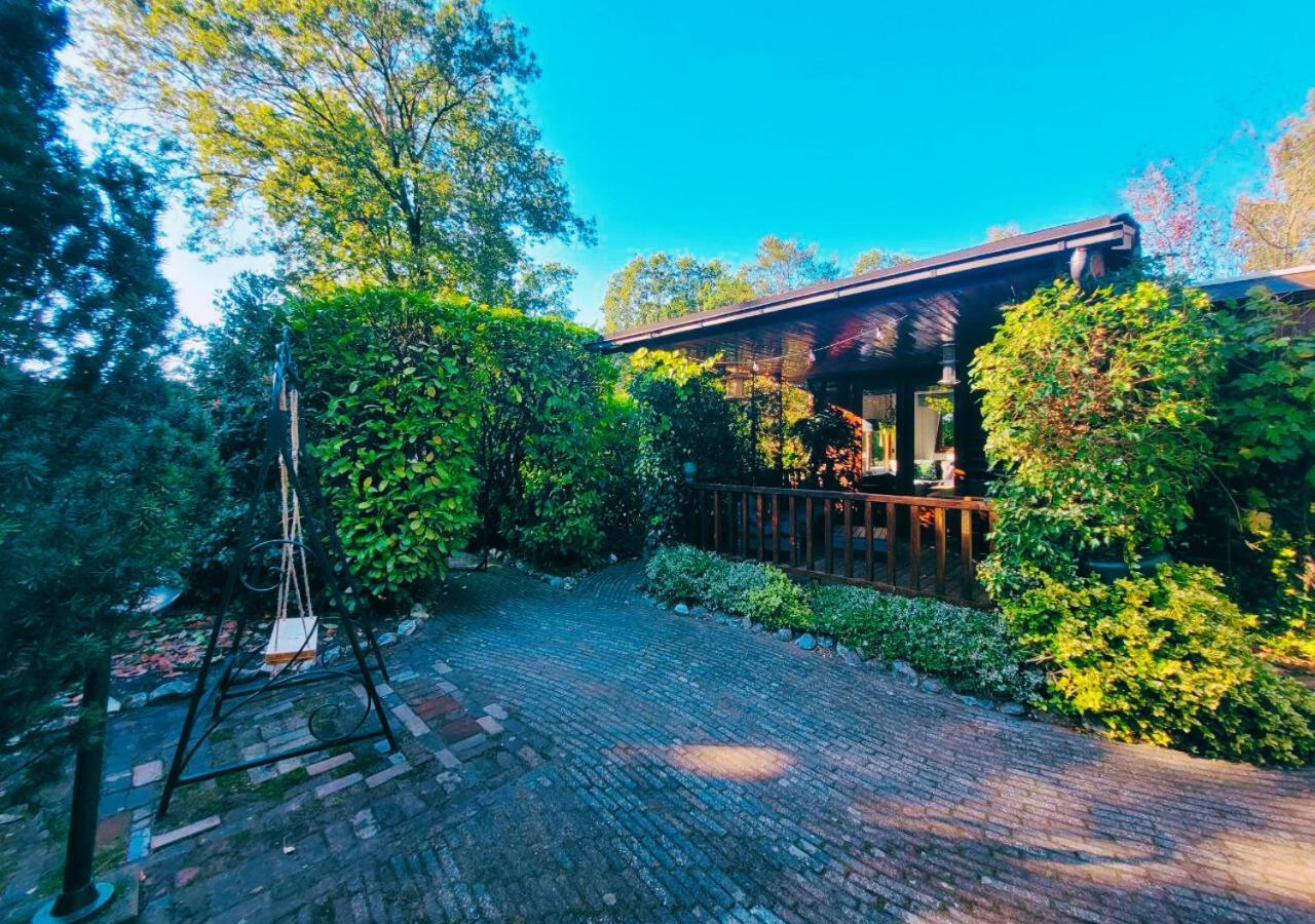 "De Jungle" Chalet Met Veranda Op Ijsselheide Hattemerbroek Veluwe Exterior photo